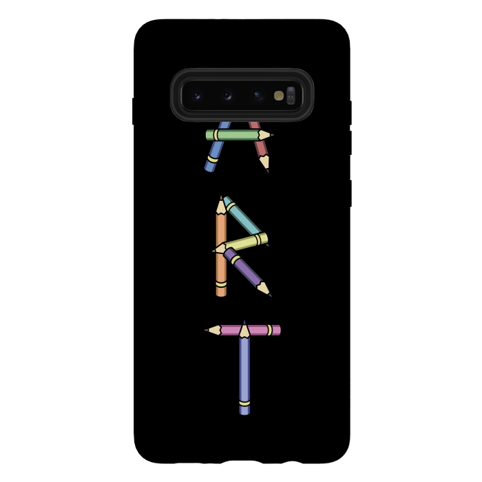 Galaxy S10 plus StrongFit Art by Laura Nagel