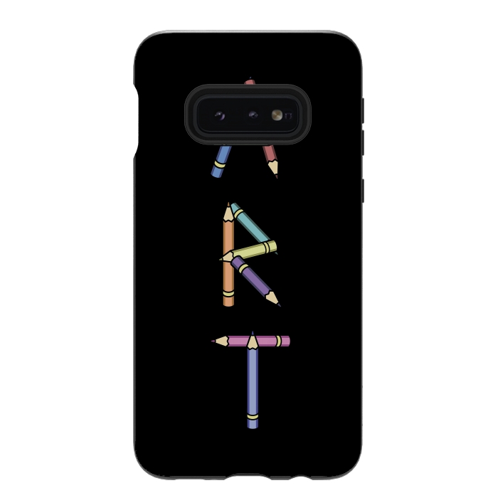 Galaxy S10e StrongFit Art by Laura Nagel