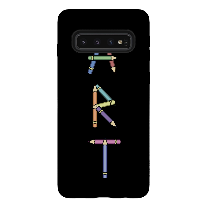 Galaxy S10 StrongFit Art by Laura Nagel