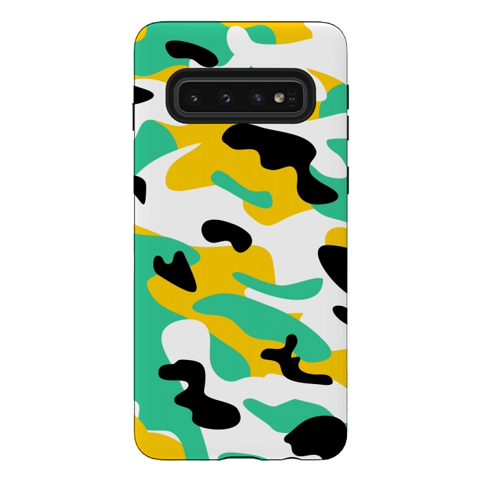 Galaxy S10 StrongFit Camouflage by Dhruv Narelia