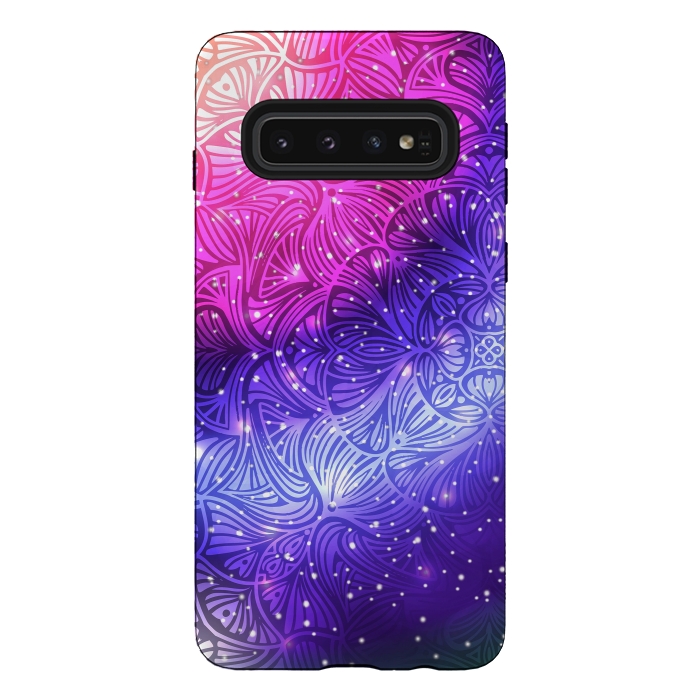 Galaxy S10 StrongFit Galaxy Mandala 004 by Jelena Obradovic