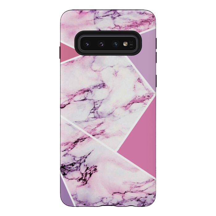 Galaxy S10 StrongFit Violet Marble by CAS
