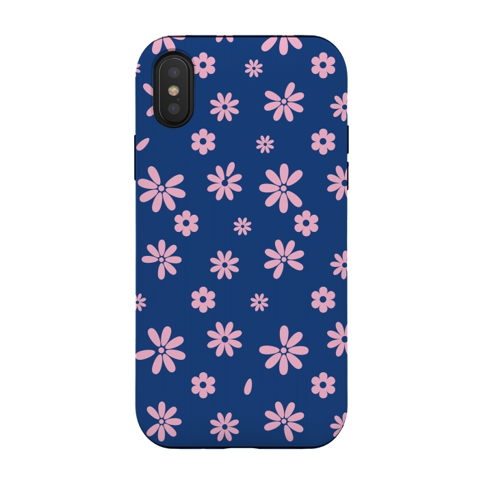 iPhone Xs / X StrongFit Flowers and Petals by Bledi