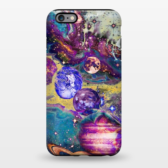 iPhone 6/6s plus StrongFit Psychedelic vibrant space explosion by Oana 