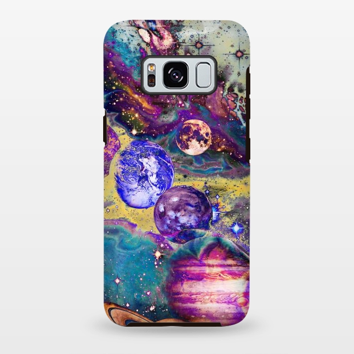 Galaxy S8 plus StrongFit Psychedelic vibrant space explosion by Oana 