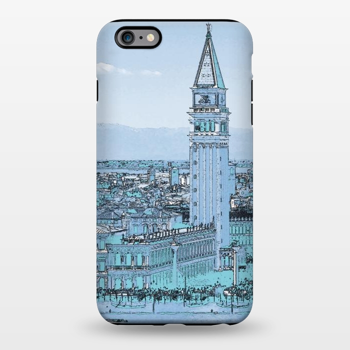 iPhone 6/6s plus StrongFit San Marco Venice Italy watercolor painting by Oana 