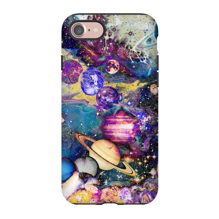 iPhone 7 StrongFit Psychedelic Universe by Oana 