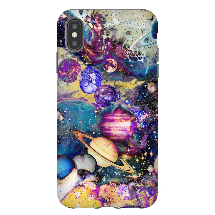 iPhone Xs Max StrongFit Psychedelic Universe by Oana 