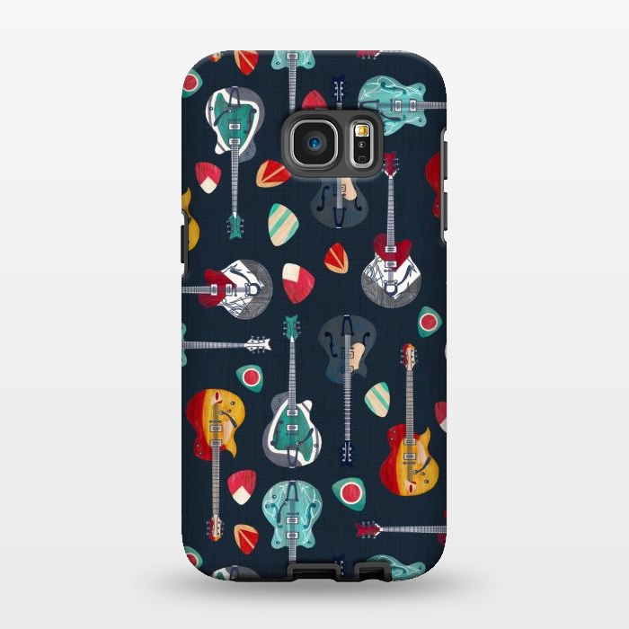 Galaxy S7 EDGE StrongFit Rockabilly Rock by gingerlique