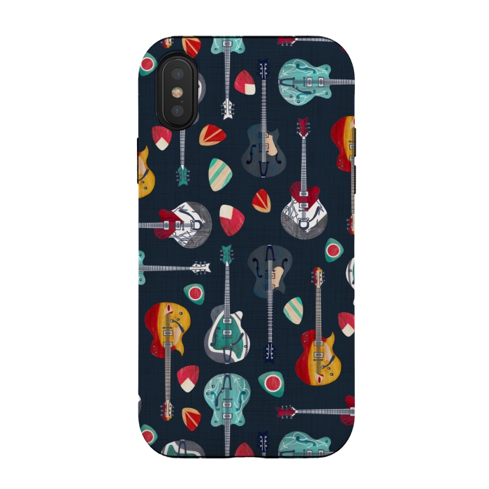 iPhone Xs / X StrongFit Rockabilly Rock by gingerlique