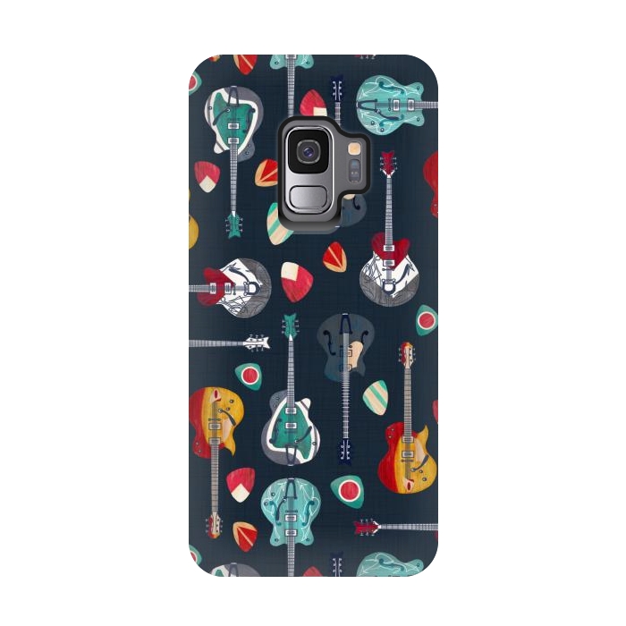 Galaxy S9 StrongFit Rockabilly Rock by gingerlique
