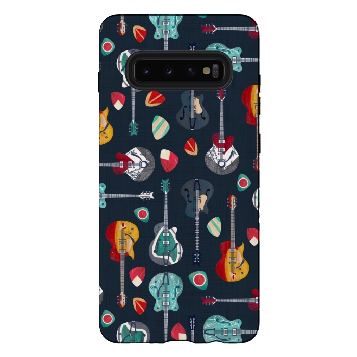 Galaxy S10 plus StrongFit Rockabilly Rock by gingerlique