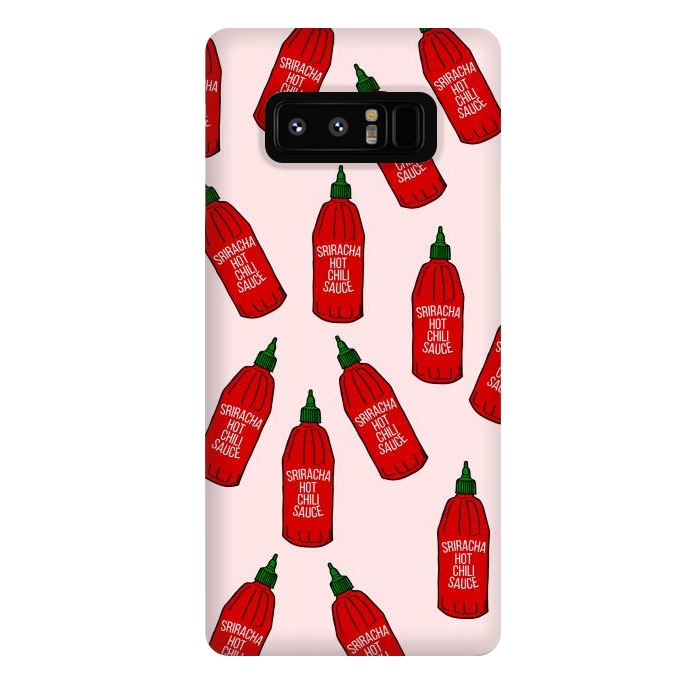 Galaxy Note 8 StrongFit Hot Sauce Bottles by Karolina