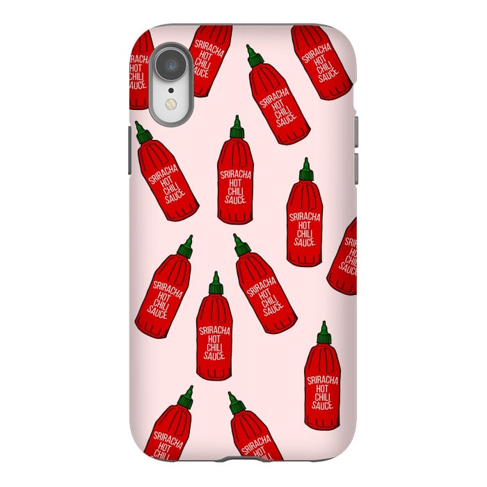 iPhone Xr StrongFit Hot Sauce Bottles by Karolina