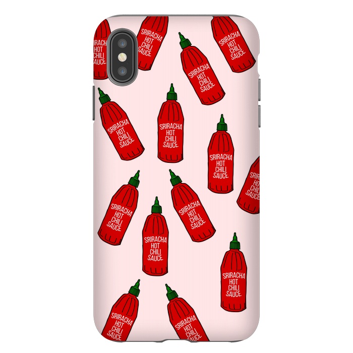 iPhone Xs Max StrongFit Hot Sauce Bottles by Karolina