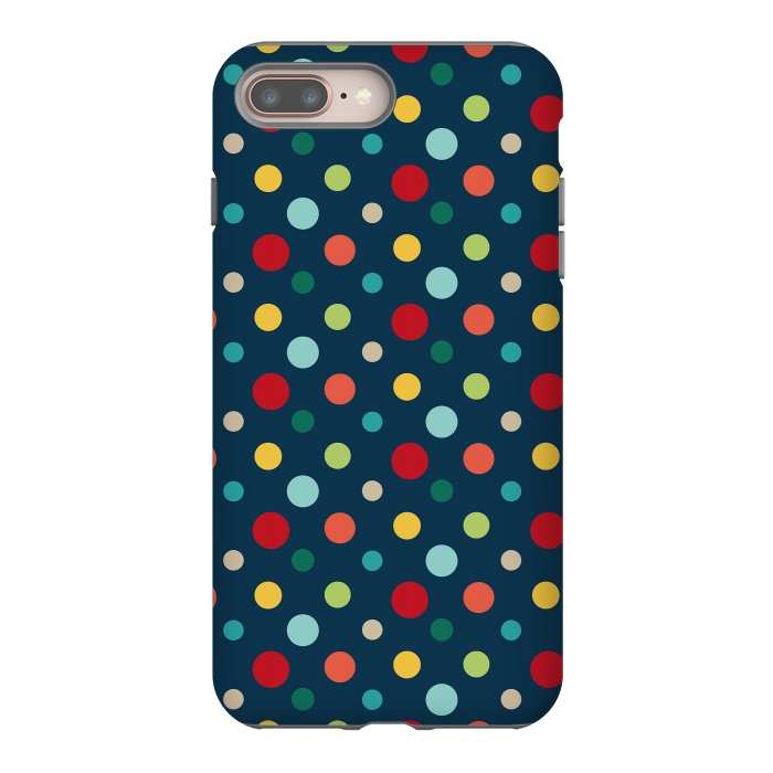 iPhone 7 plus StrongFit Summer Dots by Majoih