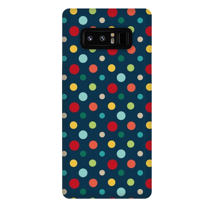 Galaxy Note 8 StrongFit Summer Dots by Majoih