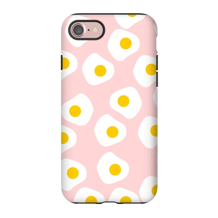 iPhone 7 StrongFit Cute Fried Eggs by Karolina
