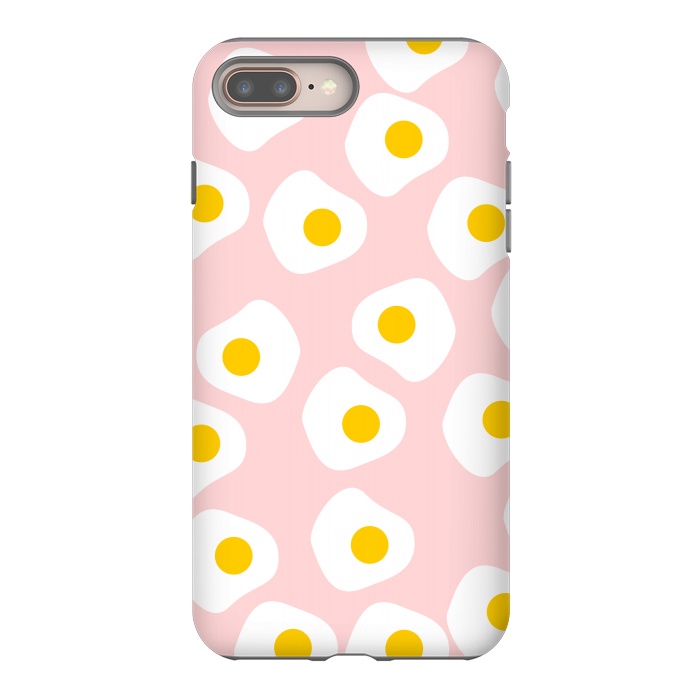 iPhone 7 plus StrongFit Cute Fried Eggs by Karolina