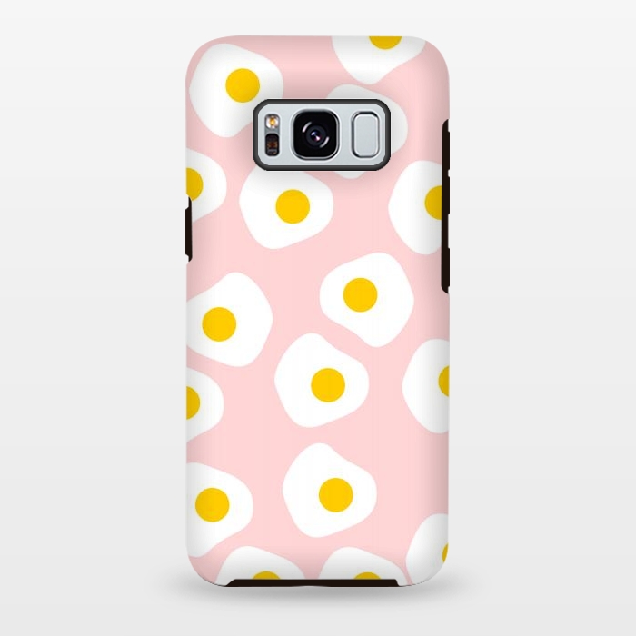 Galaxy S8 plus StrongFit Cute Fried Eggs by Karolina