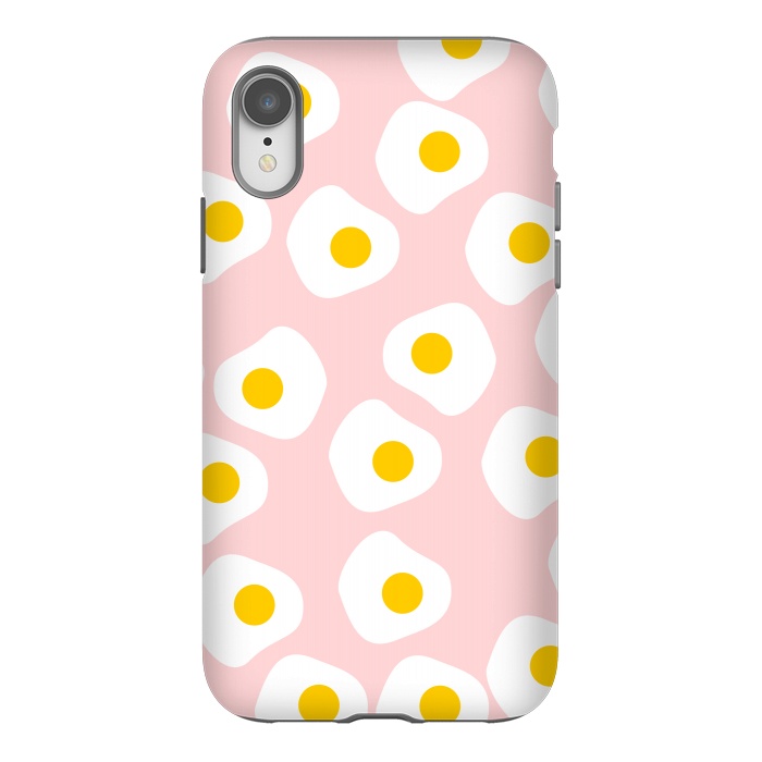 iPhone Xr StrongFit Cute Fried Eggs by Karolina