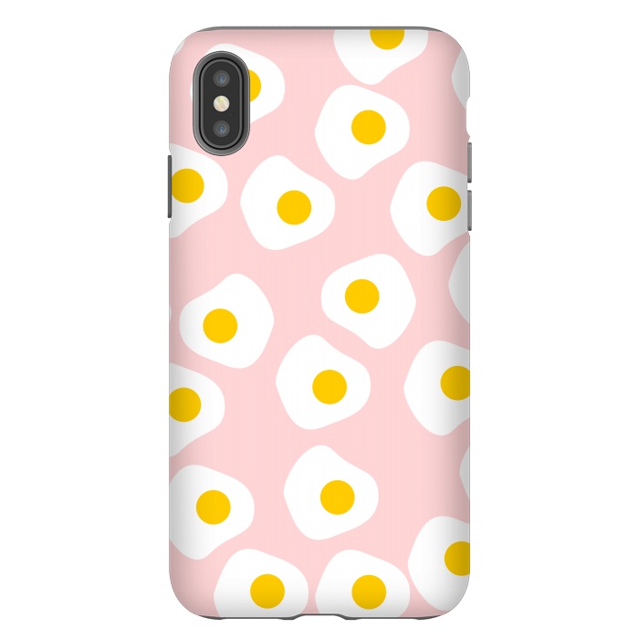 iPhone Xs Max StrongFit Cute Fried Eggs by Karolina