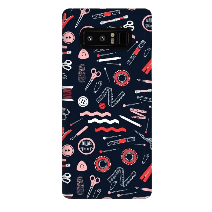 Galaxy Note 8 StrongFit Cute Sewing Tools by Karolina