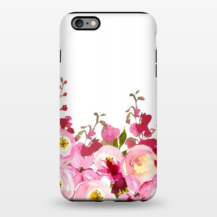 iPhone 6/6s plus StrongFit Red and Pink Floral Meadow by  Utart