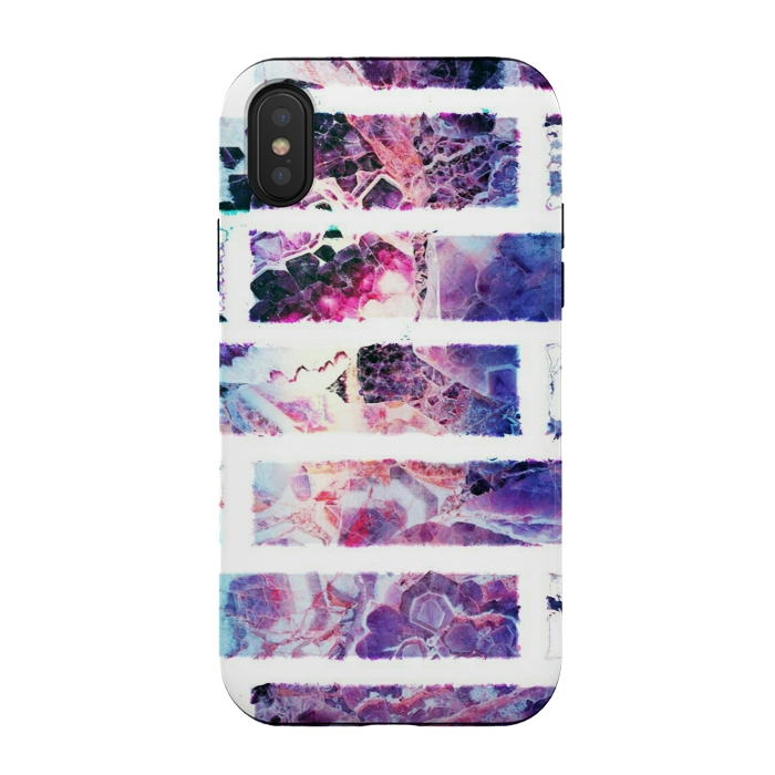 iPhone Xs / X StrongFit Marble brick by CAS