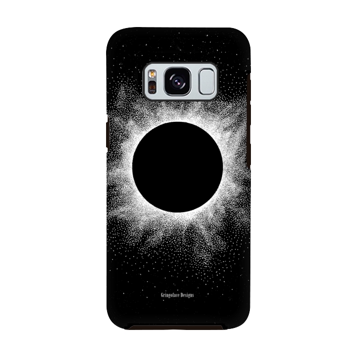 Galaxy S8 StrongFit Eclipse - Dotwork by Gringoface Designs