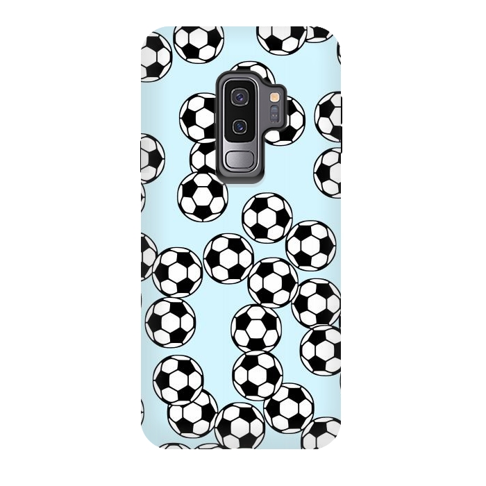 Galaxy S9 plus StrongFit Soccer by Karolina