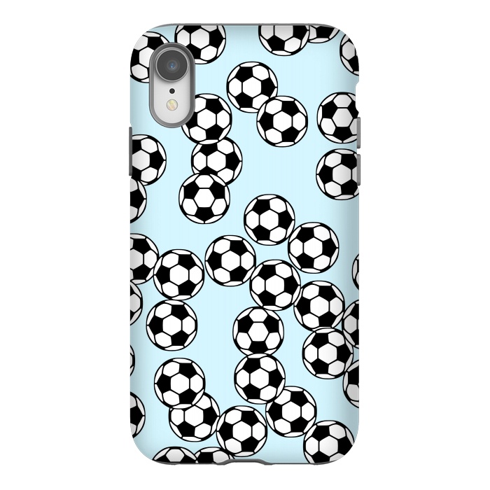 iPhone Xr StrongFit Soccer by Karolina