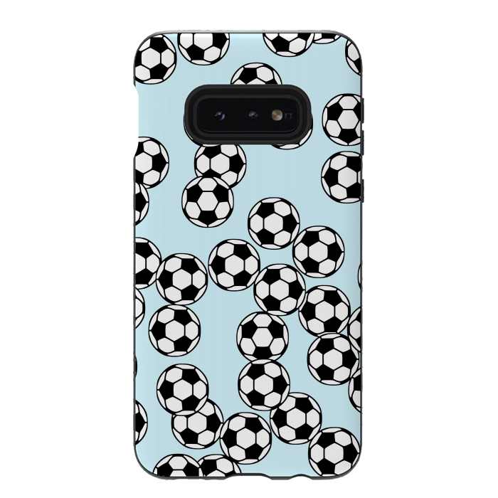 Galaxy S10e StrongFit Soccer by Karolina