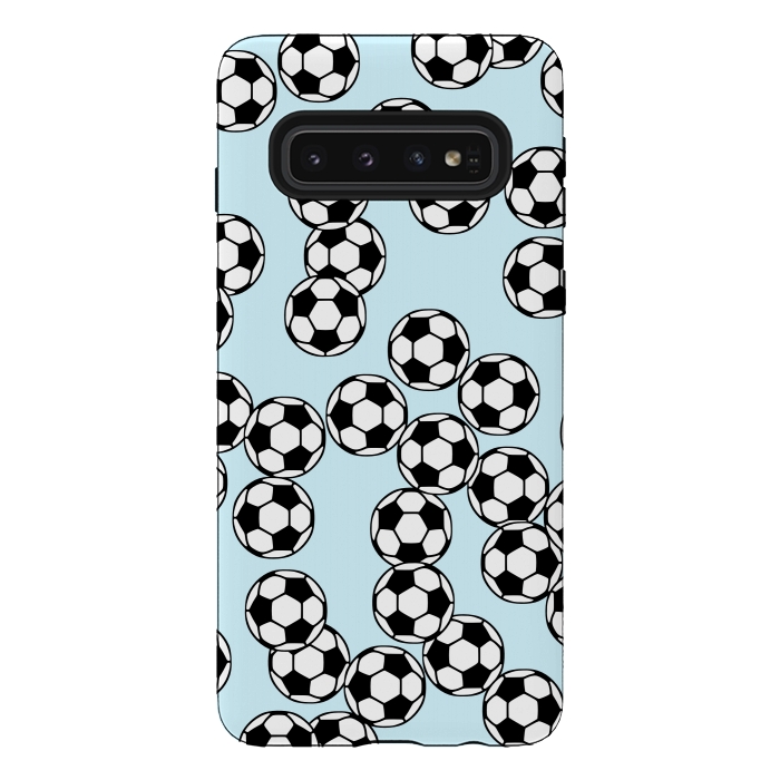 Galaxy S10 StrongFit Soccer by Karolina