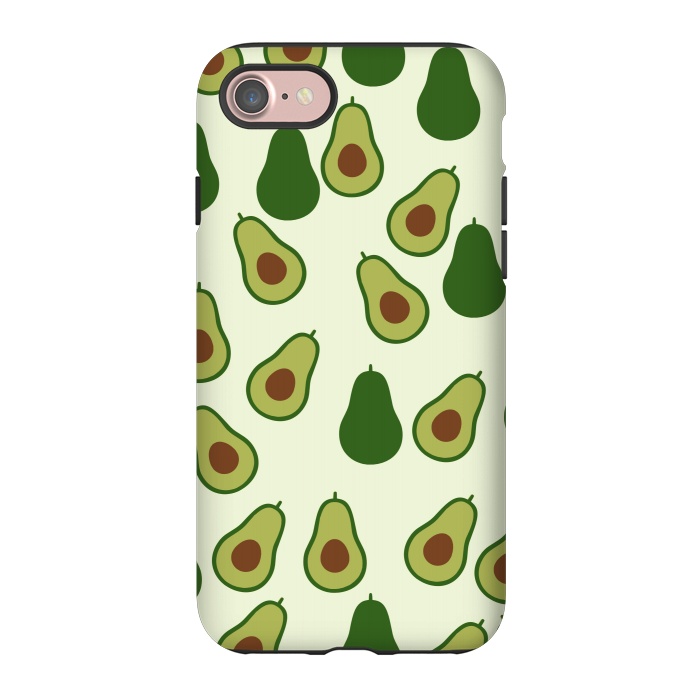 iPhone 7 StrongFit Cute Avocado by Karolina