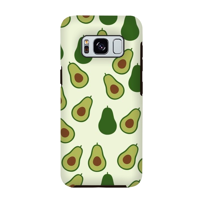 Galaxy S8 StrongFit Cute Avocado by Karolina