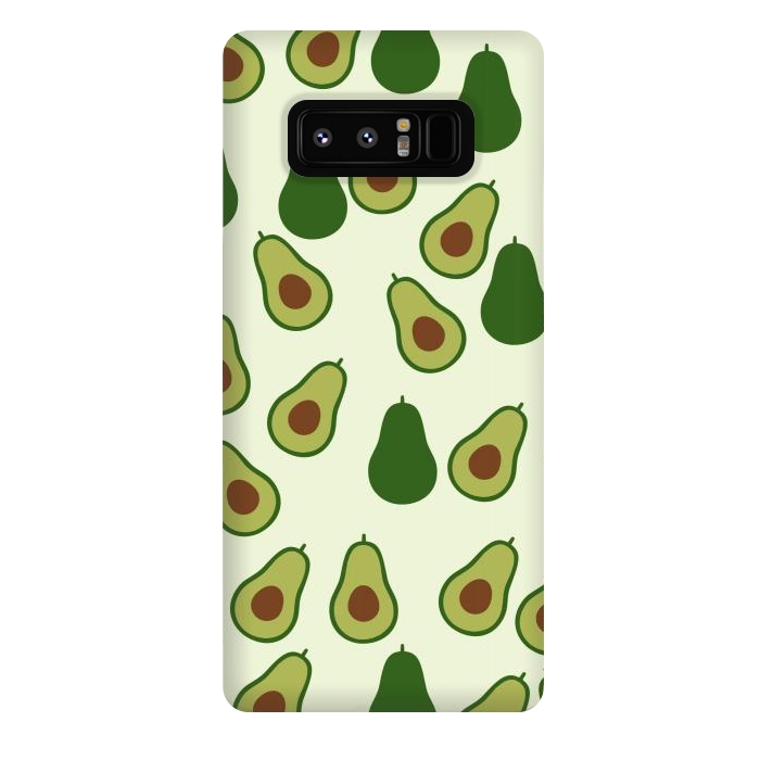 Galaxy Note 8 StrongFit Cute Avocado by Karolina