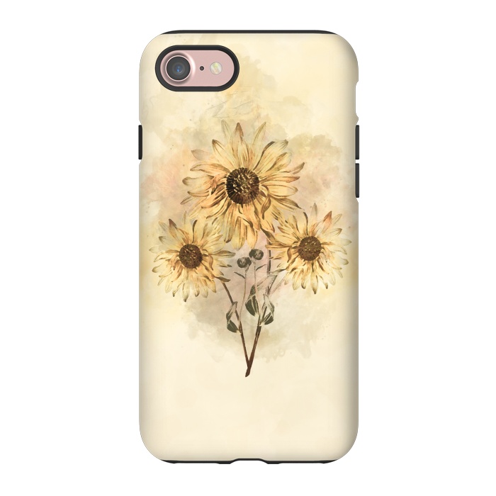 iPhone 7 StrongFit Sunflower Bouquet by Creativeaxle
