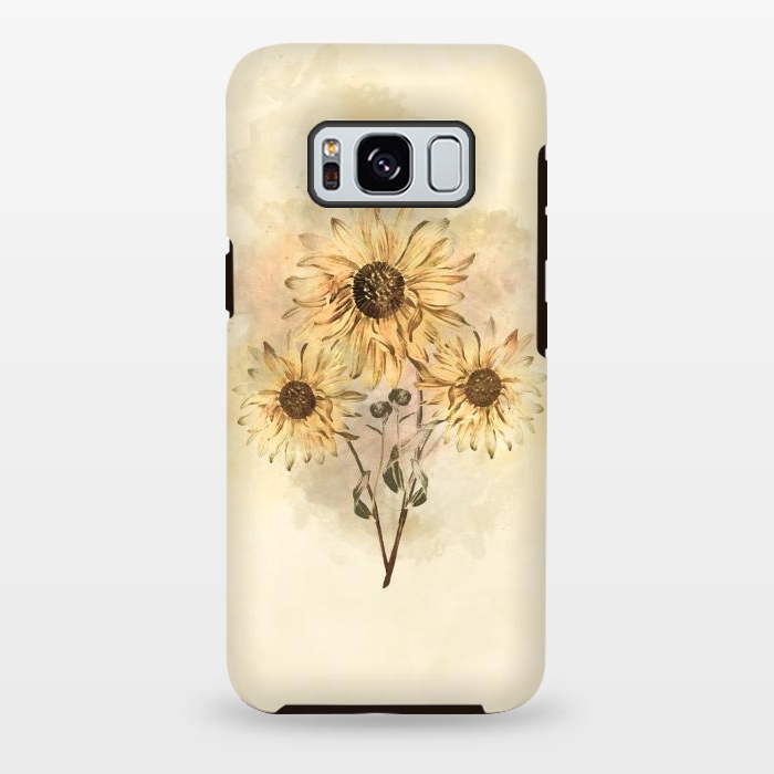 Galaxy S8 plus StrongFit Sunflower Bouquet by Creativeaxle