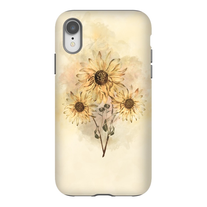iPhone Xr StrongFit Sunflower Bouquet by Creativeaxle