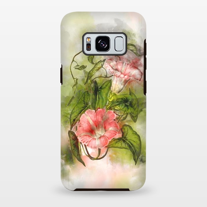 Galaxy S8 plus StrongFit Blossom Pink by Creativeaxle