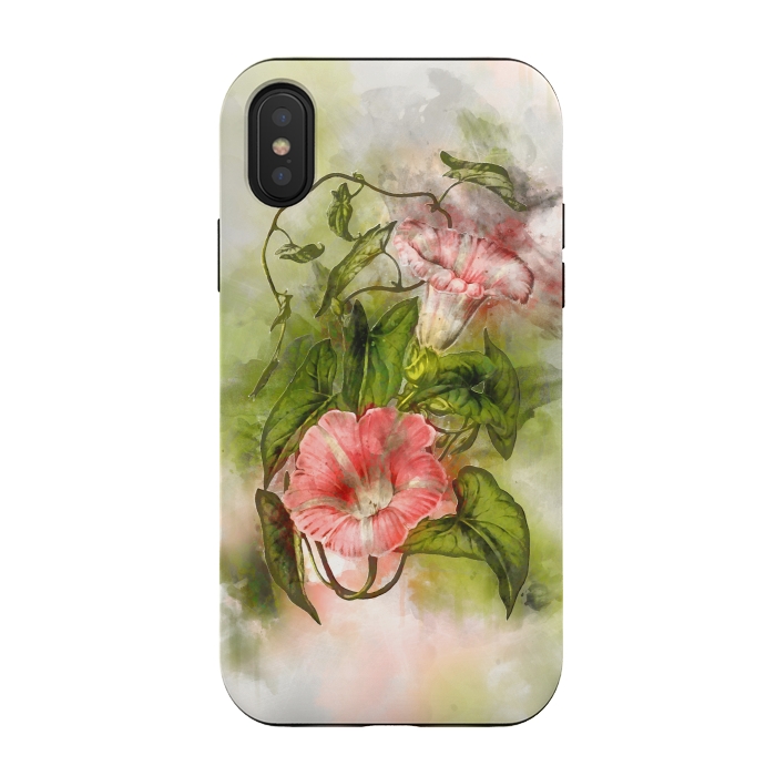 iPhone Xs / X StrongFit Blossom Pink by Creativeaxle