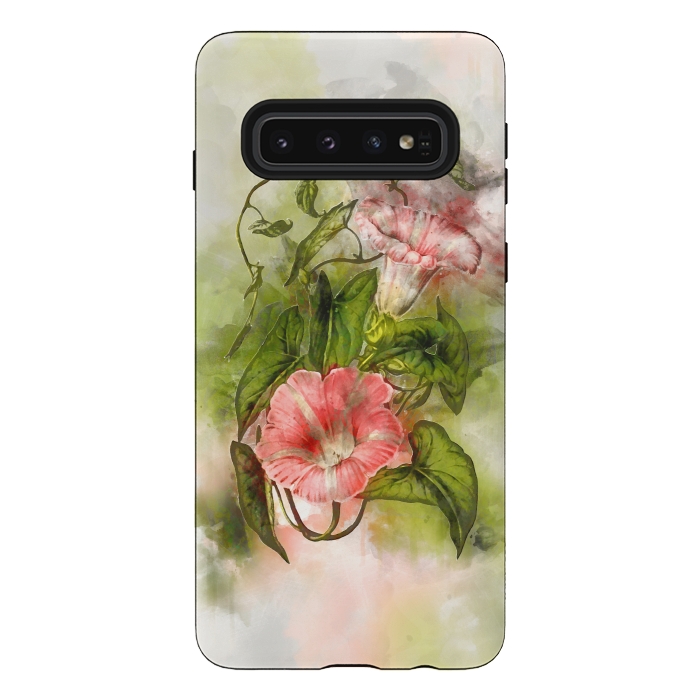 Galaxy S10 StrongFit Blossom Pink by Creativeaxle