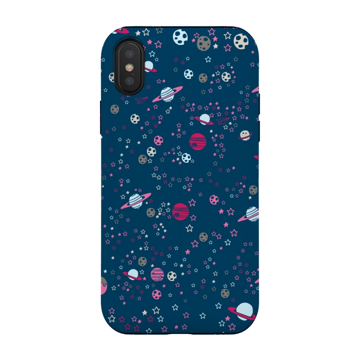 iPhone Xs / X StrongFit Planets and Stars by Karolina