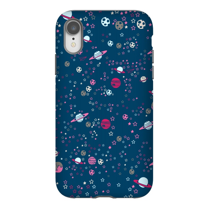 iPhone Xr StrongFit Planets and Stars by Karolina