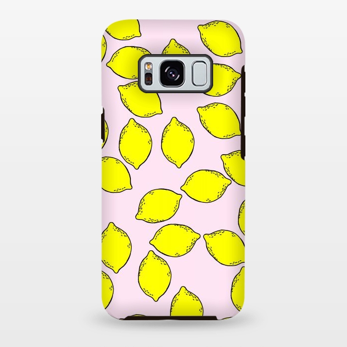 Galaxy S8 plus StrongFit Cute Lemons by Karolina