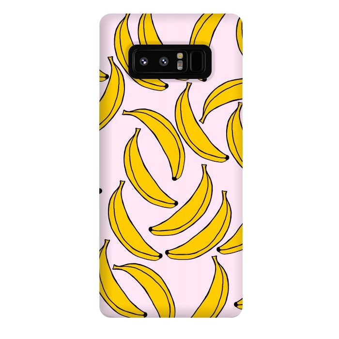Galaxy Note 8 StrongFit Cute Bananas by Karolina