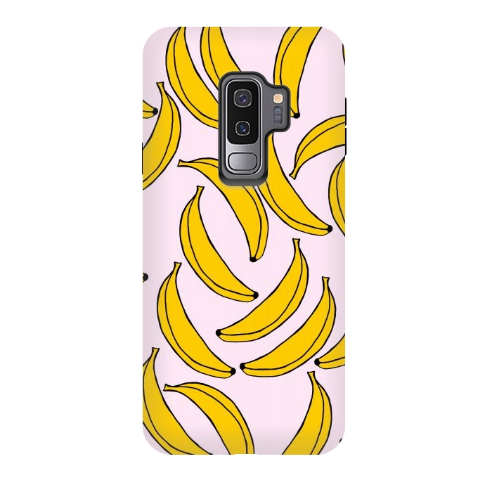 Galaxy S9 plus StrongFit Cute Bananas by Karolina