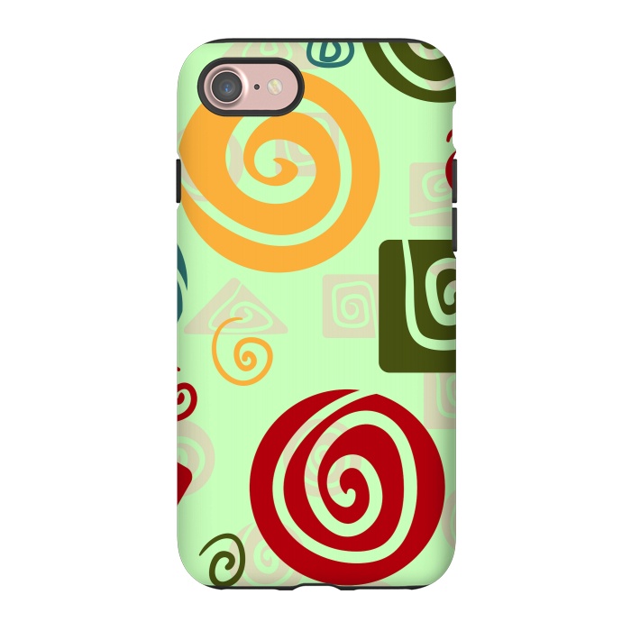 iPhone 7 StrongFit TRIBAL ABSTRACT PATTERN by MALLIKA