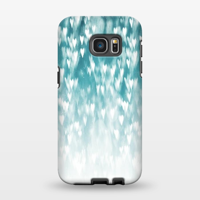 Galaxy S7 EDGE StrongFit Hearts by Jms
